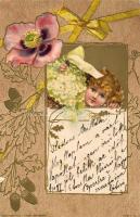 1900 dombor litho művészlap hosszúcímzéses (sérült)