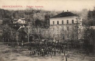 Oravicabánya boy school