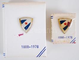 1978 MTK-VM 90 éves. Minikönyv és mikrokönyv pár. Összesen 60 db! Tiszteletpéldány