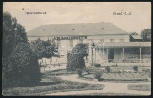 Balatonfüred Grand Hotel, Wild Péter étterme (fa)