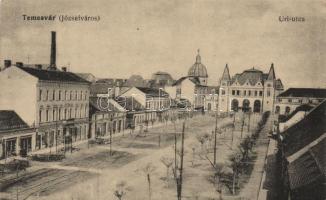 Temesvár Úri utca / street, railway station