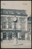 Kassa city clock, café with ice cream shop (EK)