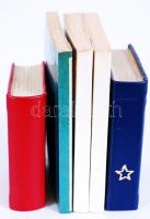 6 db magyar és külföldi minikönyv