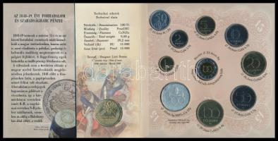 1998. 50f-200Ft 10klf db, benne 2klf 100Ft és 200Ft Ag "Deák" + 1db 100Ft "1848-49-es...