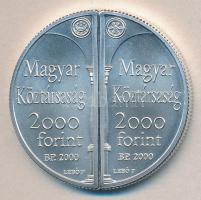 2000. 2x2000Ft Ag "Lórántffy Zsuzsanna.." T:BU Csak 3000db, tanúsítvánnyal!