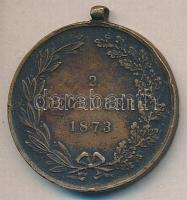 1873. December 2. "Hadiérem" I.Ferenc József Br katonai érdemérem szalag nélkül T:3
1873. ...