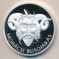 2011. 5000Ft Ag "A Mohácsi Busójárás" T:PP Csak 5000db! Tanúsívánnyal