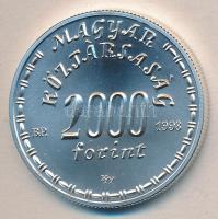 1998. 2000Ft Ag "Eötvös Lóránd" T:BU Csak 3000db!