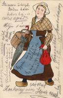 1900 Hosszúcímzéses művészlap