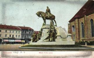 Kolozsvár Mátyás statue