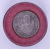 1896. 1K Ag "Millenium" jó állapotban lévő eredeti "Milleniumi Koronaérem - 1896"...
