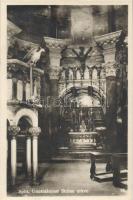 Split cathedral interior