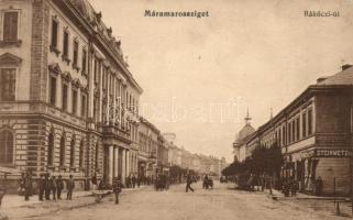 Máramarossziget Rákóczi street, the shop of Steinmetz & Co. (EB)
