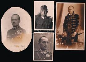 4 db katonai és díszmagyaros fotó