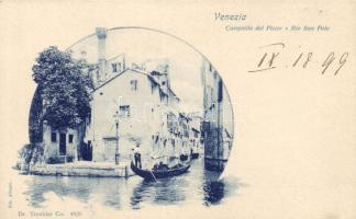 1899 Venice San Polo, Campiello del Pistor