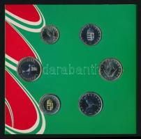 2011. 5Ft-200Ft 6klf darabos forgalmi érme sor + 3000Ft Ag "Az Európai Unió Tanácsának magyar e...