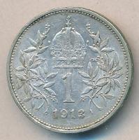 Ausztria 1913. 1K Ag T:2
Austria 1913. 1 Corona Ag C:XF