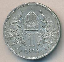 Ausztria 1916. 1K Ag T:2
Austria 1916. 1 Corona Ag C:XF