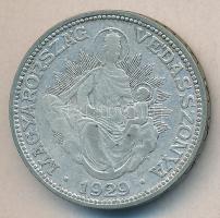 1929. 2P Ag "Madonna" T:2-,3