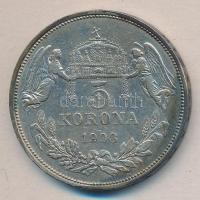 1908KB 5K Ag "Ferenc József" T:2-