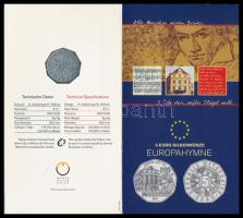 Ausztria 2005. 5 Ag "Ausztria 10 éve tagja az EU-nak" díszkiadásban T:BU  Austria 2005. 5 Euro Ag "10th Anniversary of Austrian EU Membership" commemorative issue with certificate C:BU