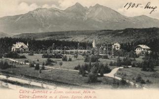 Tátralomnic with Lomnic peak