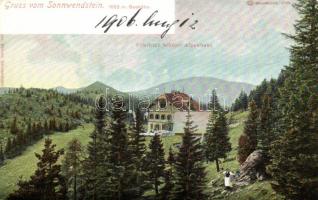Sonnwendstein with the Friedrich Schüler Alpenhaus