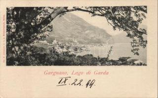 1899 Gargnano and Lake Garda