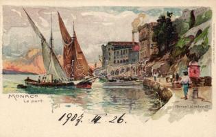 Monaco port litho s: Manuel Wielandt (cut)