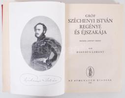 Hegedűs Lóránt: Széchenyi István regénye és éjszakája. Budapest 1941. Athenaeum. Foltos Ex Librisszel, Szmrecsányi Magda