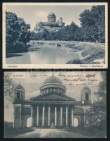 Esztergom - 21 db régi képeslap