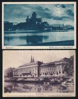 Esztergom - 21 db régi képeslap