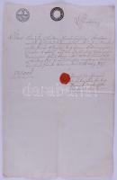 1809 Nyugta 3kr szignettával