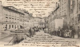 Rovinj, Rovigno Piazza delle Erbe (b)