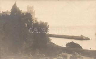 Trieste Miramar castle photo