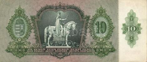 1936. 10P (5x) egymás utáni sorszámmal T:I-,II(firka)