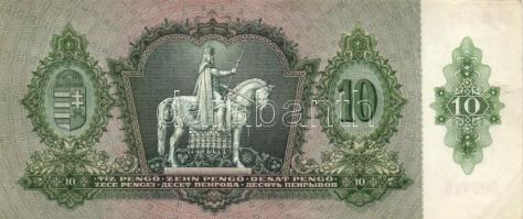 1936. 10P (6x) egymás utáni sorszámmal T:I-,II(egyiken firka hátlapon)