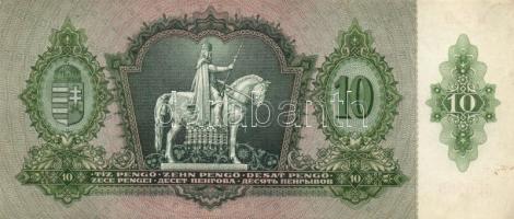 1936. 10P (10x) egymás utáni sorszámmal T:I,I-,II(hajtatlanok, 2db-on írás)