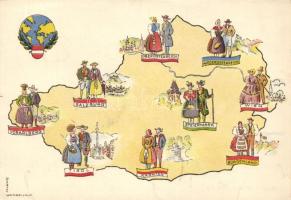 1946 Austria Expo, map So. Stpl