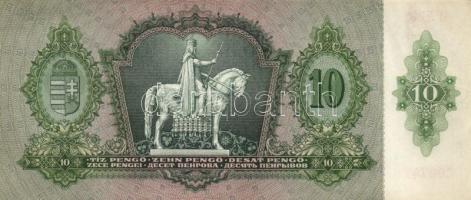 1936. 10P (7x) egymás utáni sorszámmal 3-4db T:I,I-(egyik II,hajtatlanok, 2db-on firka)