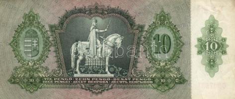 1936. 10P (7x) egymás utáni sorszámmal 3-4db T:I,I-(egyik II,hajtatlanok, 2db-on firka)
