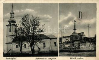 Székelyhíd Calvinist church, war memorial (fa)