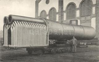 MÁV 601. sorozatú mozdony Brotán-rendszerű kazánja / MÁV locomotive