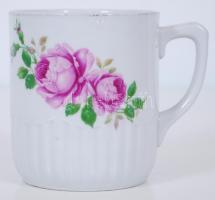1922 után Jelzett Iris kolozsvári porcelán bögre /  Vintage "Iris" Cluj porcelain mug