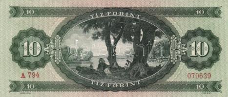 1949. 10Ft (2x) egymás utáni sorszámmal T:I