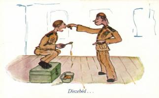 Hungarian military life, humour