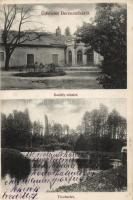 Beresztelke, castle and lake