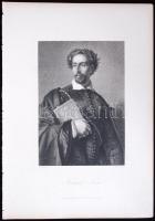 Torquato Tasso, acélmetszet, megjelent a Goethe galéria című könyvben, Lipcse 1864, 11×16 cm