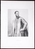 Antonio, acélmetszet, megjelent a Goethe galéria című könyvben, Lipcse 1864, 11×16 cm