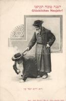 Hebrew New Year greeting, Judaica